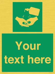 Custom Safe Condition Hand sanitiser